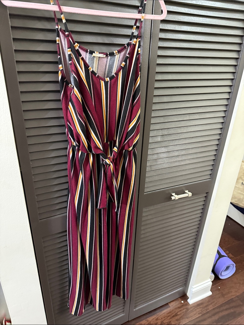 Striped romper